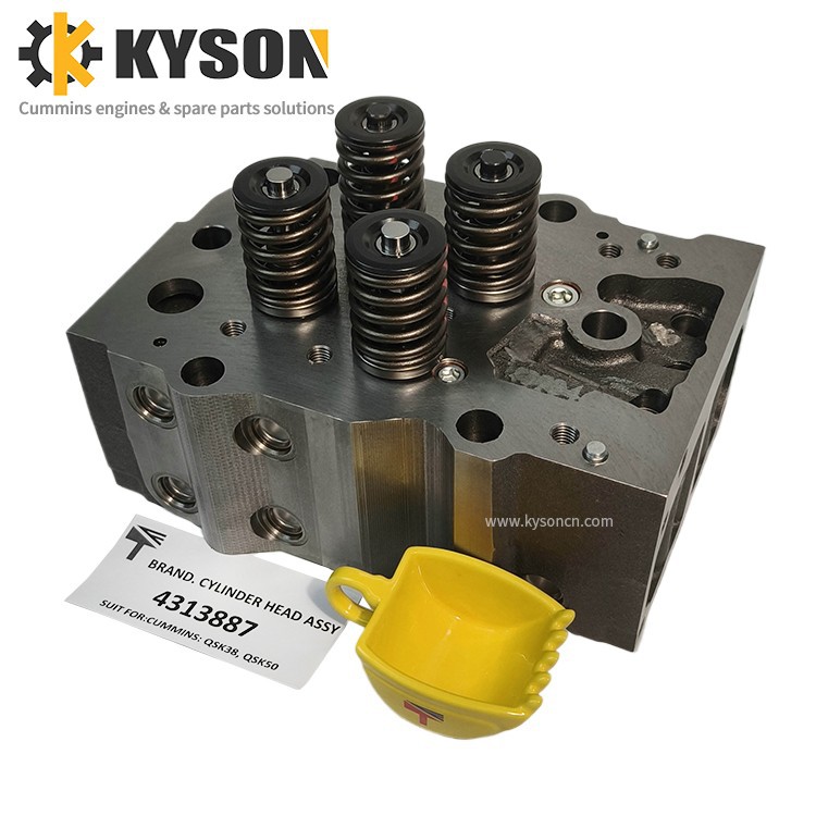 Ehitusmasinate mootoriosa silindripea komplekt 4313887 3646322 3640319 6385906-BY Cummins K19 QSK19 QSK jaoks