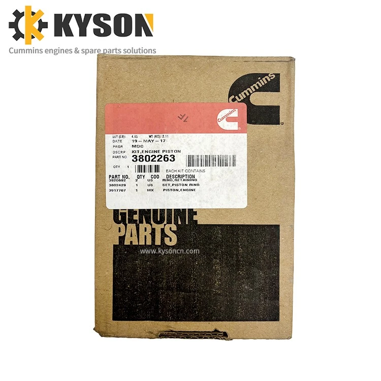 Factory Supply Diesel Engine Parts 6CT8.3 Piston Kit 3802263 3917707 factory
